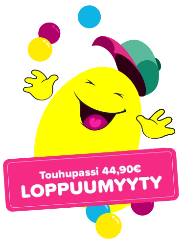 Touhupassi Loppuunmyyty